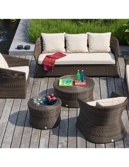 FAUTEUIL MARCEL RESINE NOIRE
