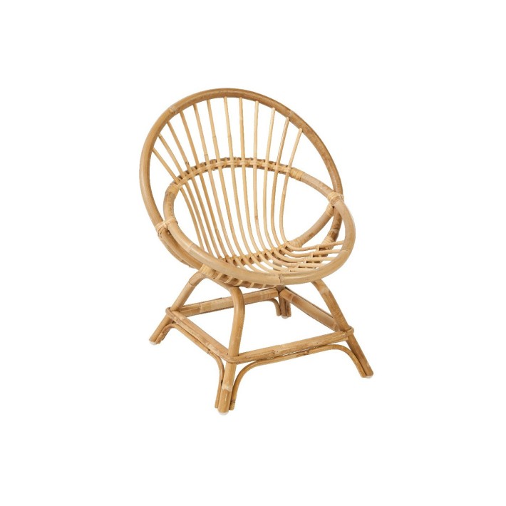 Fauteuil en rotin Coquille enfant par KOK MAISON