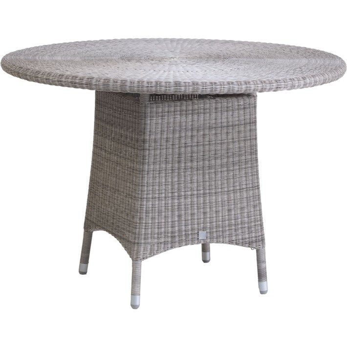 Table de jardin galet Cigale diam. 110