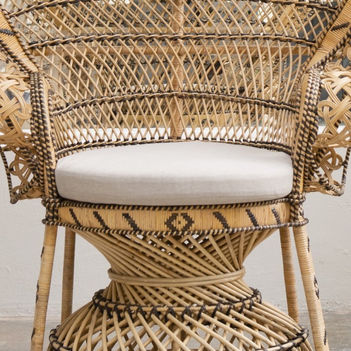 Cushion for Emmanuelle rattan armchair