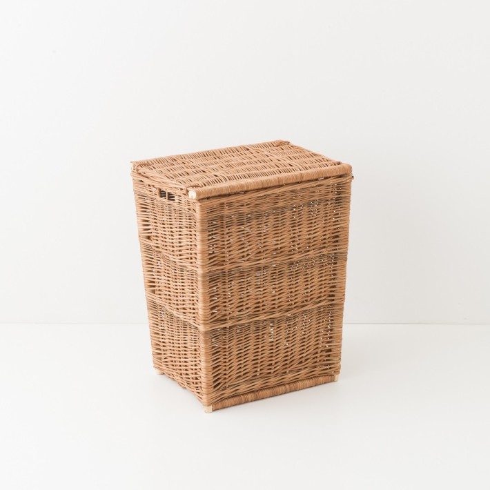 Marcel low-backed rattan armchair