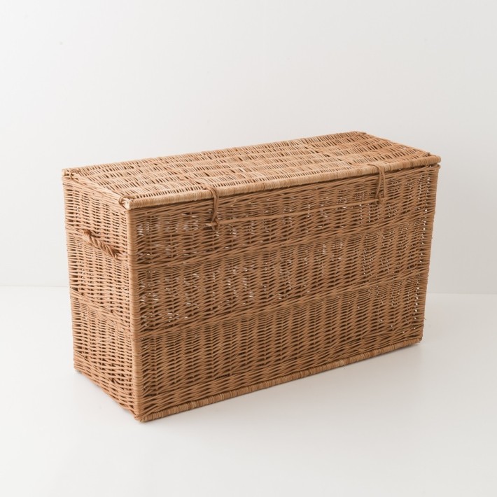 Marcel low-backed rattan armchair