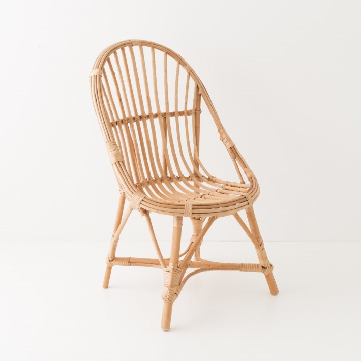 Fauteuil osier Marius ligatures en osier