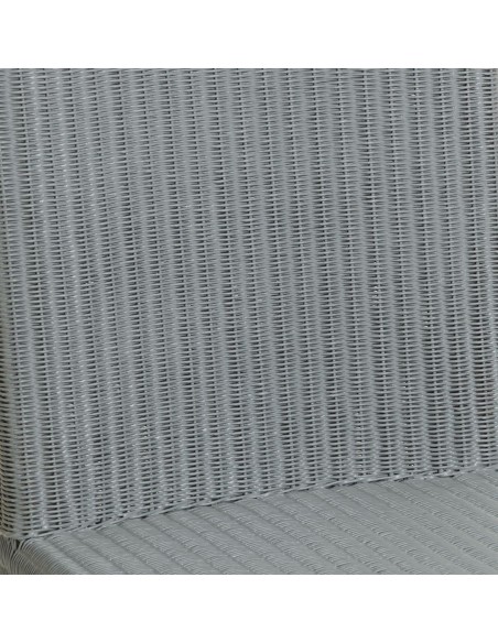 Echantillon Lloyd Loom : bleu gris