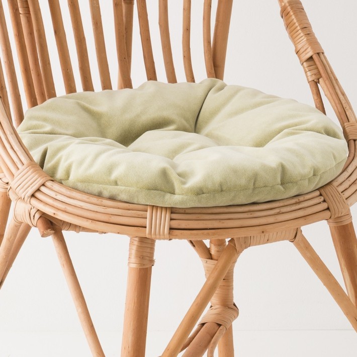 Antonin wicker armchair without cushion