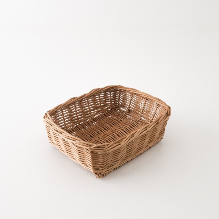 Willow laundry basket 54 cm high