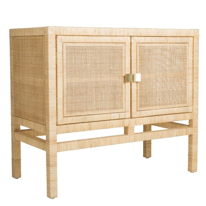 Big rattan cabinet