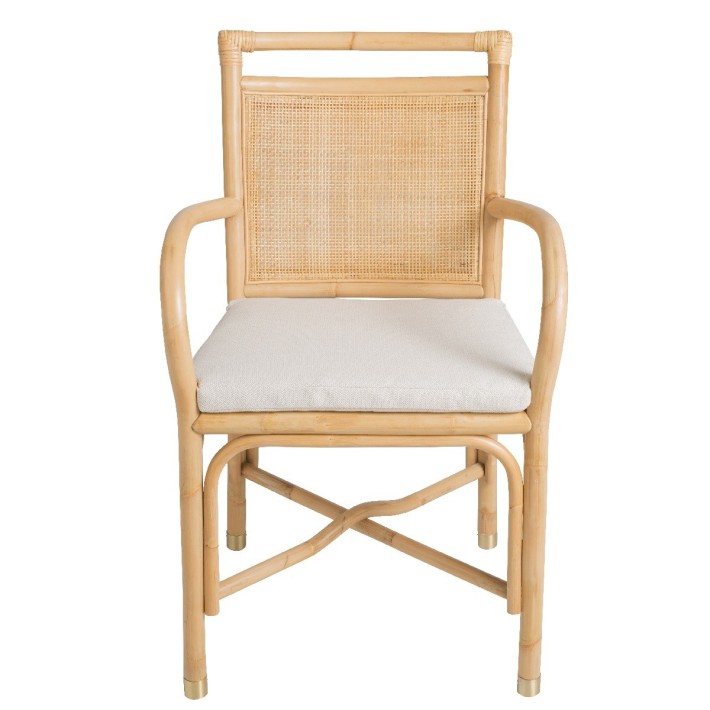 Riviera rattan dining chair lin