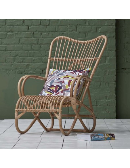 Marlène rattan armchair
