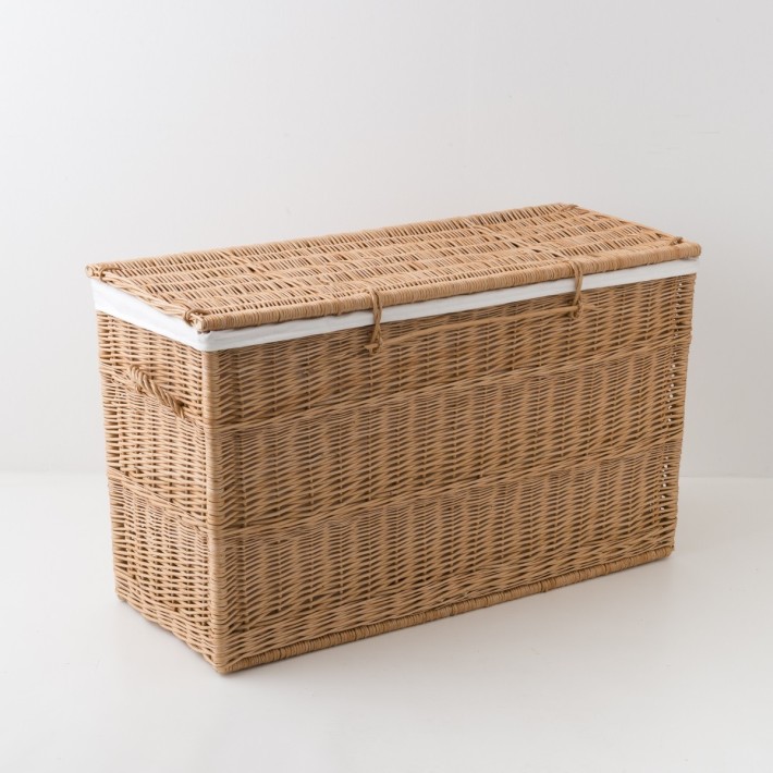 Marcel low-backed rattan armchair