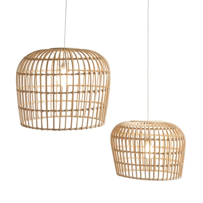 rattan lampshade